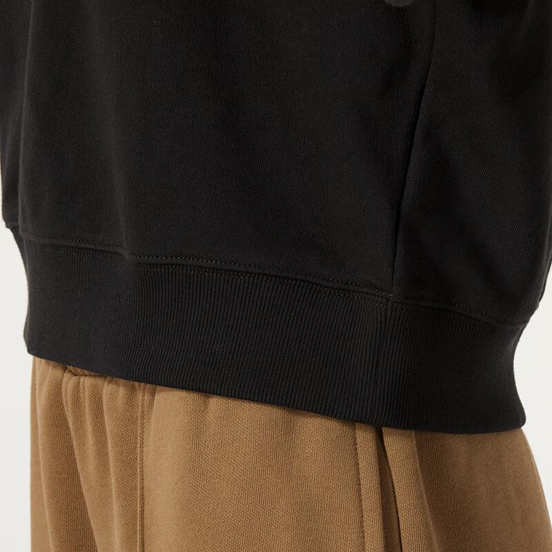 Puma Круглый вырез с принтом дышащая повседневная толстовка с длинным рукавом женская толстовка черная 625251-01