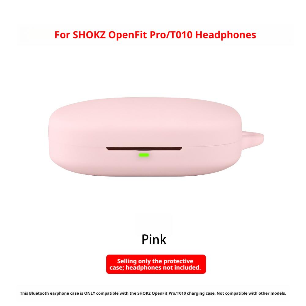 Soft Silicone Protective Case For Shokz Openfit Pro T010 Anti Scratch Shockproof Full Cover Charging Case Protector Electronics