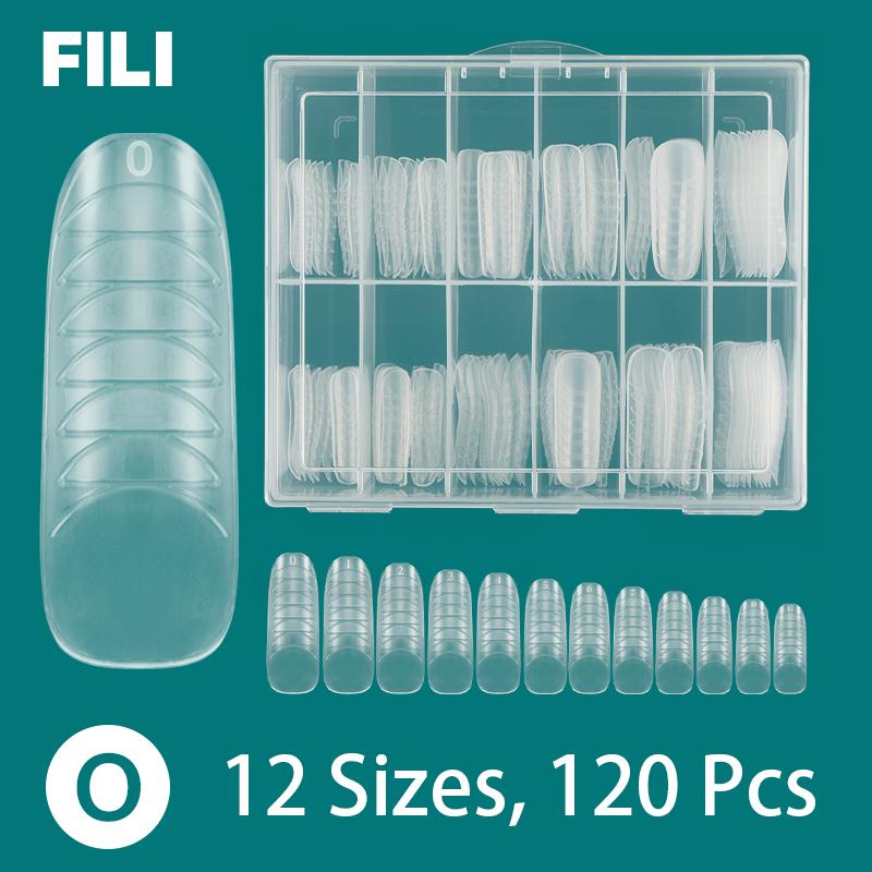 Многоразовый маникюрный инструмент, полное покрытие, стилет, гроб, миндалевидные ногти, УФ-гель, пластиковая форма для быстрого наращивания ногтей, двойные формы