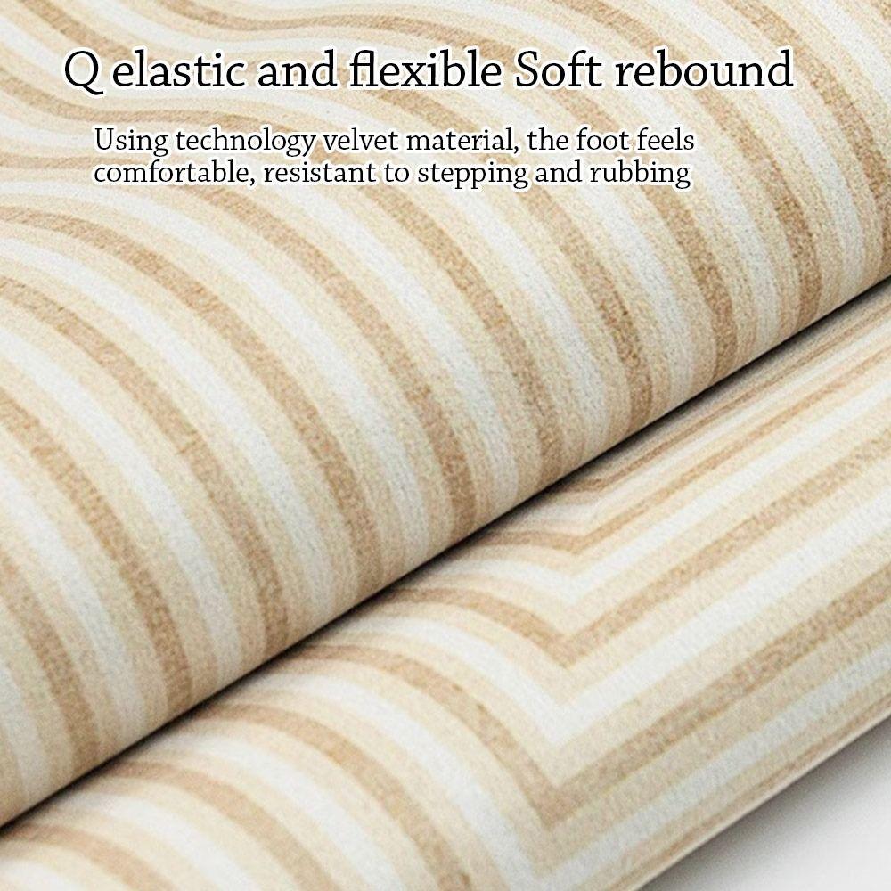 Special-shaped Peony Floor Mat Non-slip Door Gasket  for Living Room Tea Table Bedside