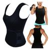 Женский жилет для тренировки талии, формирователь тела для похудения, регулируемый пояс на молнии, корсет
