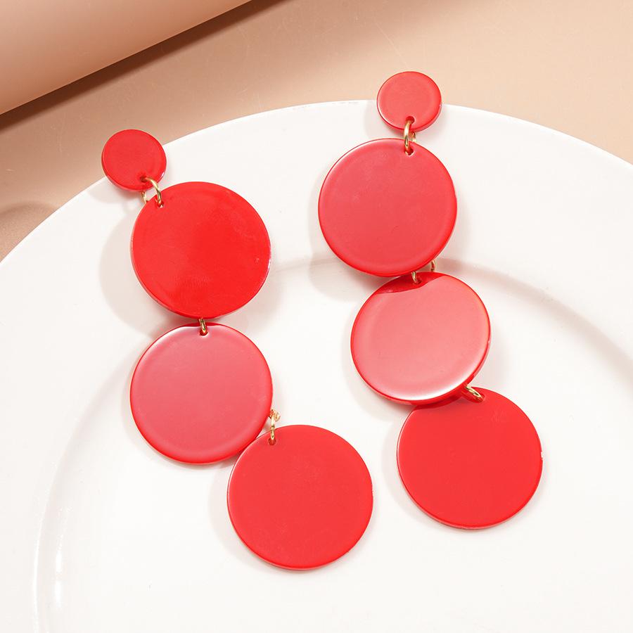 Роскошные серьги-кисточки с красными цветами: Стильные, Дорогие, Акцентные Серьги-Гвоздики для Женщин