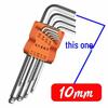 High Hardness L-Shape Hex Key Set - 6-Point Hexagonal Screwdriver Tool