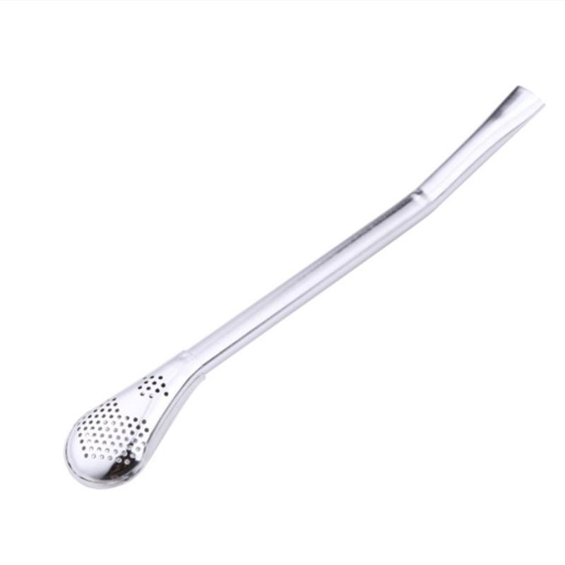 Ложка Чайный Фильтр Мате Чайные Соломинки Из Нержавеющей Стали Соломинка Bombilla Тыква