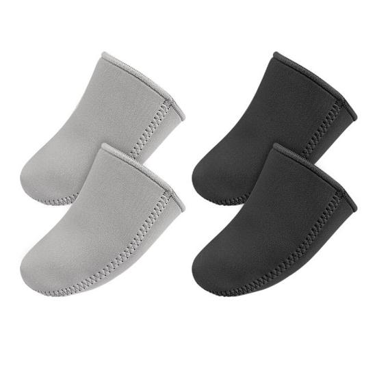 1 пара утеплителей для ног, ветрозащитные, утепленные, неопреновые, зимние, термозащитные колпачки для ног