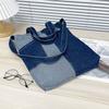 Denim Bag Student Class Handbag Lazy Style Shoulder Crossbody Bag