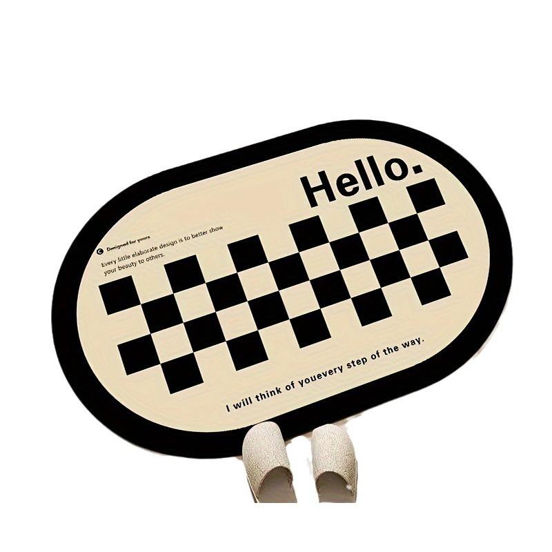 Luxury Diatom Mud Mat Household Washroom Door Moisture-wicking Non-slip Foot Mat Best Entry Door Rug Durable Durable
