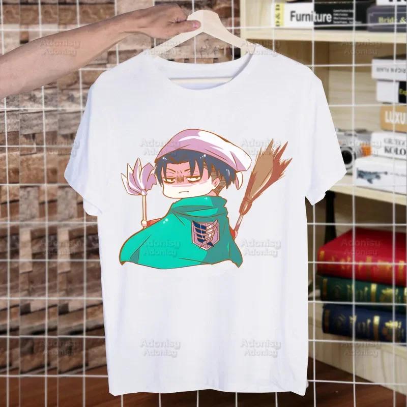 Shingeki No Kyojin Funny T Shirt Men Casual Short Sleeve Attack On Titan Tshirt Homme Manga Japanese Anime Allen T-shirt Tees