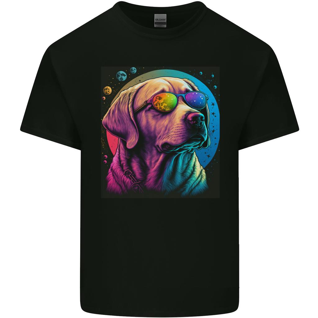 A Cool Golden Retriever With Glasses Dog Unisexs Light Cotton TShirt