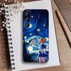 Cartoon G-Sailor M-Moons Phone Case For Samsung Galaxy A73,21,22,32,71,53,52,51,80,5G Soft Black Cover