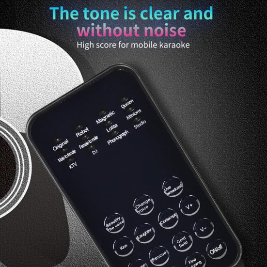 Устройство смены голоса, 12 голосовых режимов, четкое изменение звука, Plug Play, потоковый микрофон, голосовой модулятор для дома