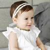 Новорожденный Младенец Детский Жемчужный Ободок Повязка На Голову Головной Убор Накладка для Волос