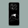 Phone Case for Xiaomi Redmi 15C 14C 12C 13C 4G Redmi Note 15 14 13 12 11 10 Pro Plus 12S Cover Sexy Line Art Lover Couple Kiss