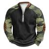 Men's Winter  Buckle Sweatshirt Men's Printed Men's Sweatshirt