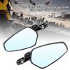 1 Pair 7 8inch 22mm Universal Motorcycle Aluminum Handle Bar End Side Rear View Mirrors
