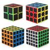 Набор кубиков Рубика из углеродного волокна Magic Dragon - 2x2, 3x3, 4x4, 5x5 матовые кубики-головоломки