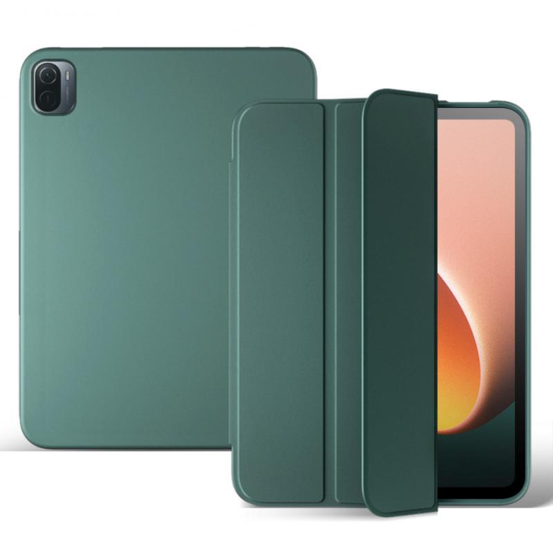 Tri-fold stand Cover For Xiaomi mipad 5 11 inch mipad 5 pro 11 inch Mipad 4 plus 10.1 inch PU Tablet Cover Smart Leather