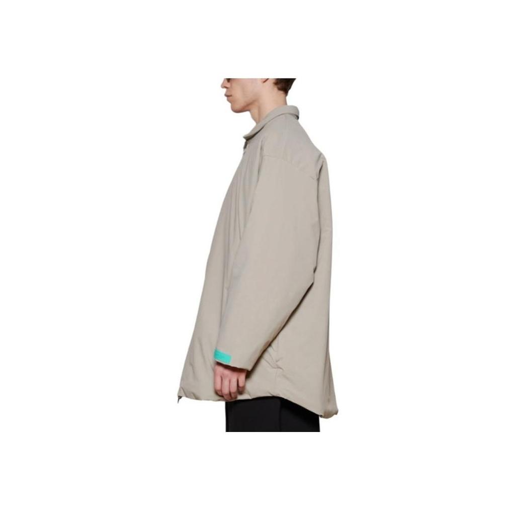 Fear of God Essentials SS24 Nylon Filled Shirt Jacket Seal Men 202SP244495F