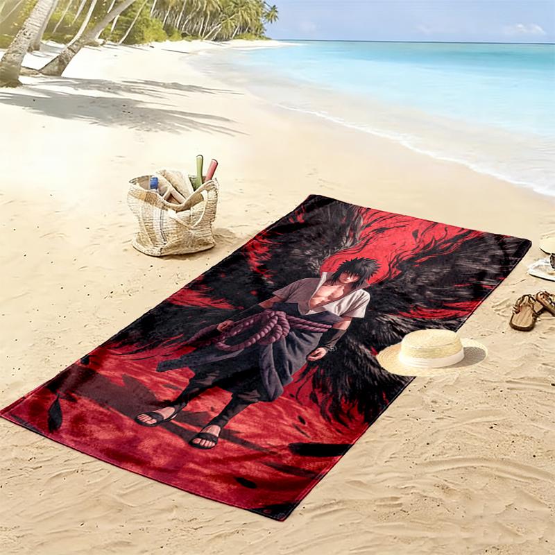1pc naruto Beach Towel, Outdoor Activities Perfect Summer Travel Supplies, As A Gift for Festivals