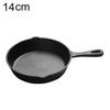 Cast Iron Frying Cooking Pan Skillet Non-stick Pot Restaurant Chef Cookware