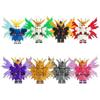 Building Block Minifigure Assembly Toy with Wings Fighting Mecha Gift for Boys