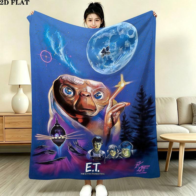 1PC Et Blanket, High quality Comfortable for All Seasons, Home Decor, Warmth and Comfort