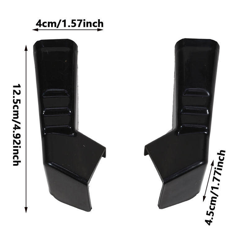 2 шт. Водоотводной желоб для дождевой воды с крыши автодома, водосточный желоб, аксессуары для водоотвода с крыши, прочный пластик для крыши автодома, кемпера, прицепа, для отвода воды