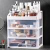 Dustproof Makeup Organizer with Drawer: Lipstick, Skincare, Mask, Brush Vanity Shelf