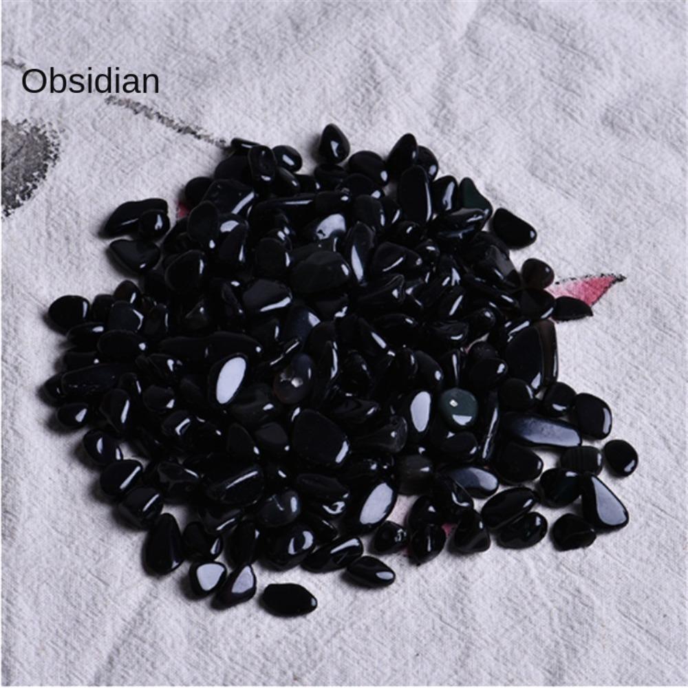 Natural Crystal Seven Colored Agate Transparent Landscape Craft Reusable Gravel for Aquarium