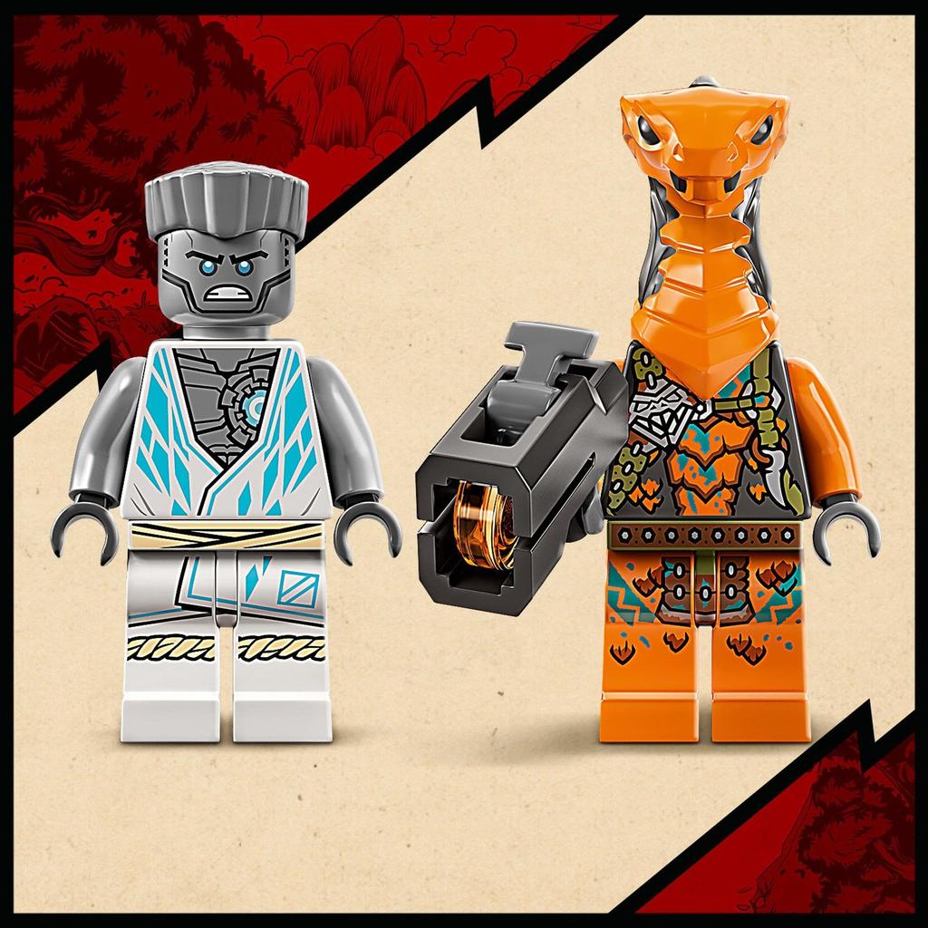 LEGO Ninjago Механический костюм Зейна EVO 71761, Игрушка, Строительные блоки, Подарок, Робот, Ниндзя, Мальчики, Возраст 6 лет и старше