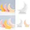 Moon Silicone Mould Moon Shaped Candle Molds DIY Soap Casting Molds Handmade Resin Molds for Eid Ramadan Decorations