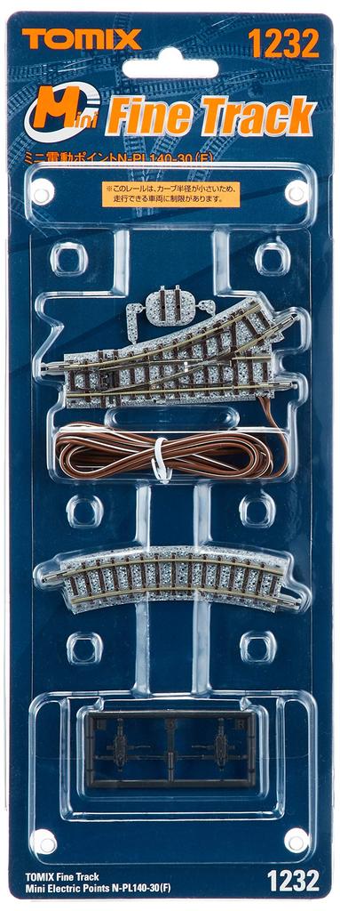 TOMYTEC TOMIX N Gauge Mini Electric Point F 1232 Railway Model Supplies N-PL140-30