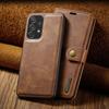 Business Genuine Leather Wallet Case for iPhone 13 12 11 Card Holder Strong Magnetic Flip Cover For Samsung S22 S21 S20 S10 A33 A53 A73 A52 A51 A71