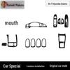 Обновленные наклейки из углеродного волокна для отделки салона для Elantra 2004-2011 с навигацией и электростеклоподъемниками