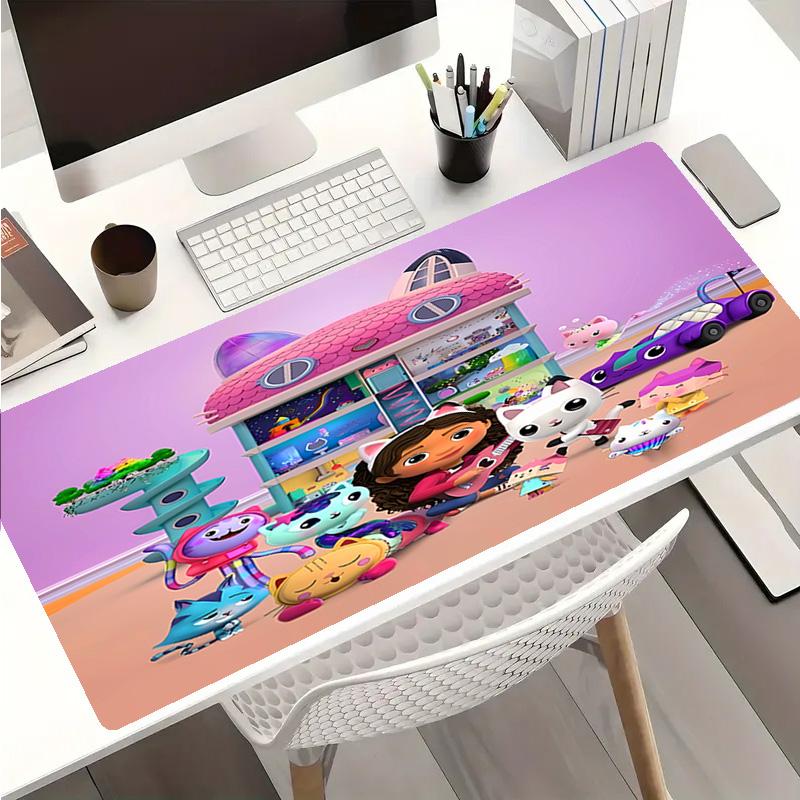 Gabby's Dollhouse1 Mouse Pad - Non-Slip Rubber Base, Smooth Surface for Work,Gaming,Office,And Home Use, Desk Mouse Pad