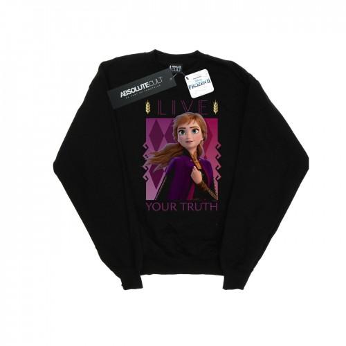 Disney Mens Frozen 2 Anna Live Your Truth Sweatshirt