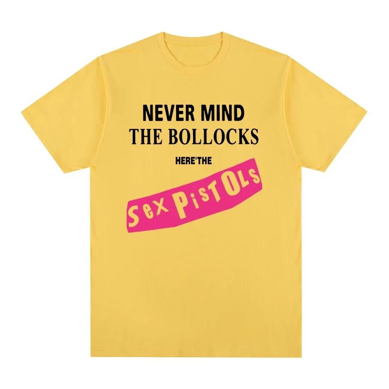 Sex Pistols Vintage Tshirt Never Mind The Bollocks Cotton Unisex T shirt New TEE TSHIRT Unisexs tops Unisex