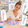 Automatic Bead Placement Pen Efficient Perler Bead Dispenser Press-Type Bead Pen  Puzzle Making