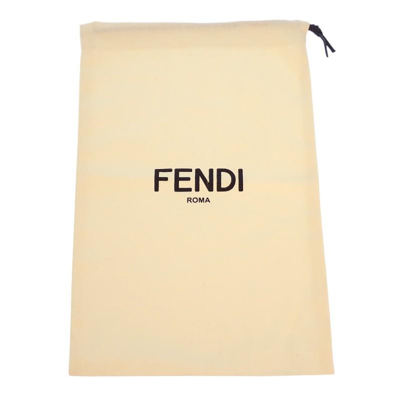 FENDI  8BS039 Shoulder Bag yellow leather Women