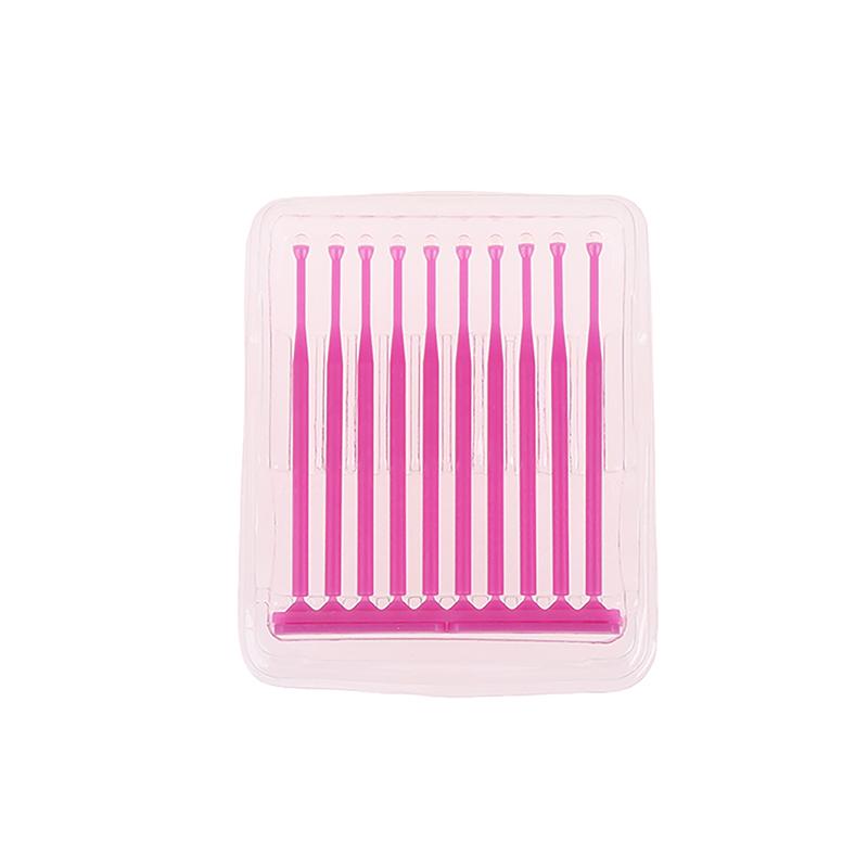 10 шт./кор. стоматологический одноразовый микроаппликатор, кисточка, палочка, аппликатор с клеевым наконечником для зубной коронки, фарфорового винира, стоматология