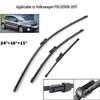Щетки стеклоочистителя лобового стекла хэтчбека Volkswagen Polo 6R (2009-2017 гг.) - Передний задний