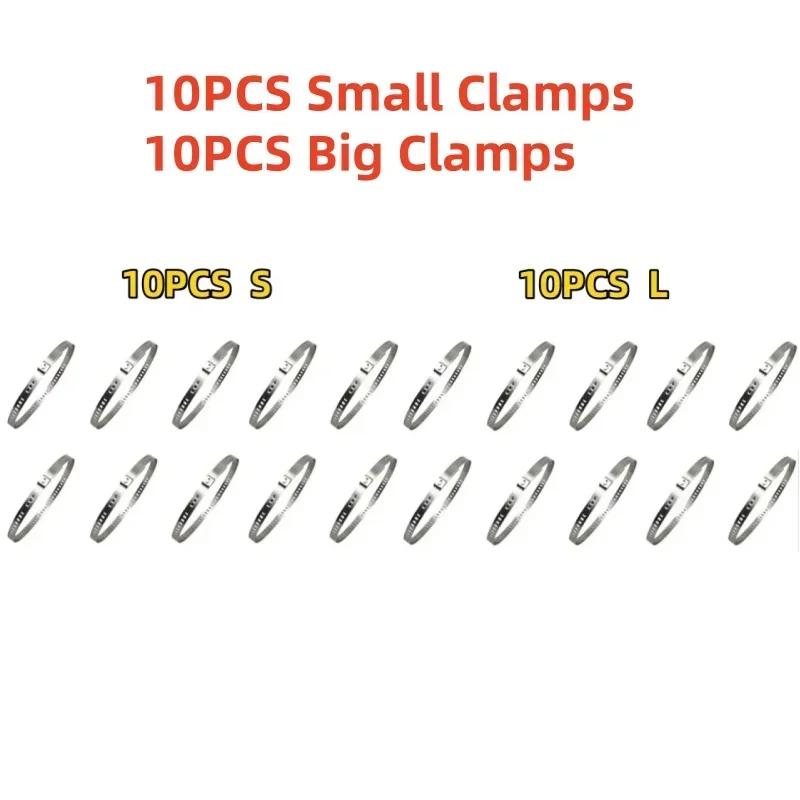 10/20pcs Auto ATV Adjustable AXLE CV Joint Boot Crimp Clamps with Pliers Tool Crimp-Ear Type Extension
