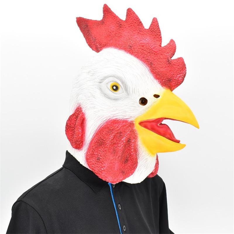 Rooster Halloween Headgear Animal Head Mask For Party Costumes And Events Themed