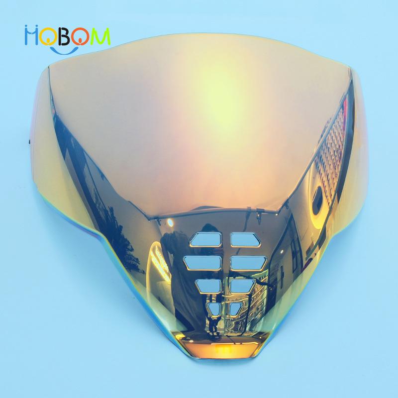 Ghost Face Motorcycle Windshield Visor for Icon Airflite C06 Helmet (Day/Night)