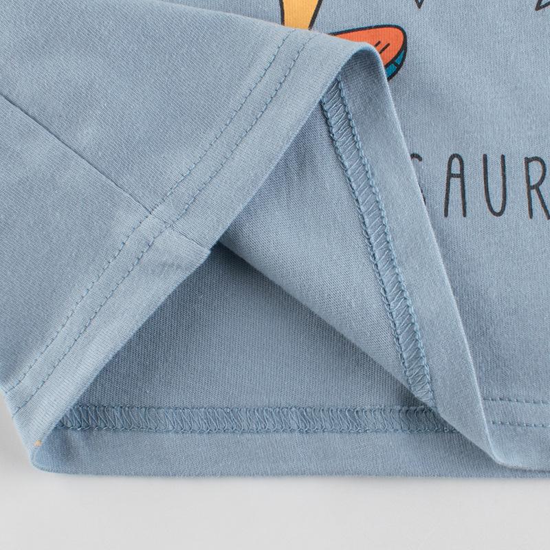 27kids Детская футболка с длинными рукавами и подкладкой для мальчиков из коллекции осень 2025 в корейском стиле