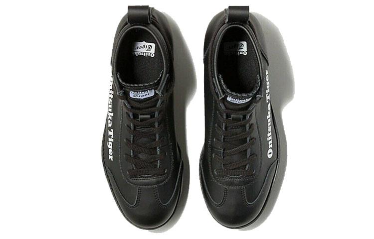 ONITSUKA TIGER Делегация Клан Высокие кроссовки 'Черный искусственный мех' Женские 1183B675-001