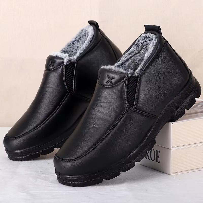 Winter Men's Boots Warm Waterproof Anti Slip Thick Walking Boots Men's Work Shoes Cheap Shoes Clearance Free Shipping