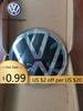 EPYFH1 For VW Volkswagen Jetta MK5 Golf 1 pcs 13.7cm  for Ceramic Grille Emblem 2GM853601E for Volkswagen Passat, Touran, T-Cross, Polo