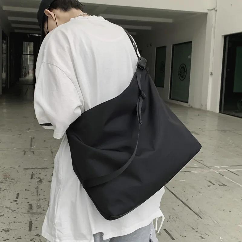 Канвас Япония инс оптом школьная сумка студенческая сумка-тоут простая сумка для покупок сумка для фитнеса водонепроницаемая сумка через плечо ноутбук