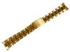 King Watch Parts Совместимый с неоригинальным браслетом Oyster для Datejust GP Yellow 19 мм [Импорт Оригинал] Rolex, Мужские часы, Золото,